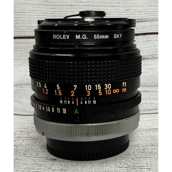 Canon FD 50mm F1.4 S.S.C. Lens with Original Box and Warranty Card Made in Japan - Picture 8 of 13